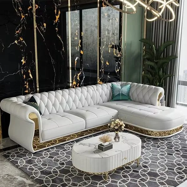 Contemporary L-Shaped Sofa Set | Modern Living Room Furniture Collection - A&OLS41 — product photo 1