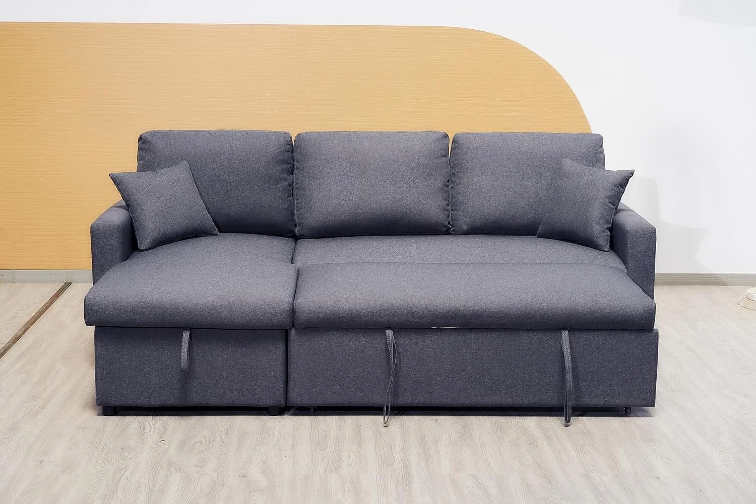 L-Shaped Sofa Cum Bed