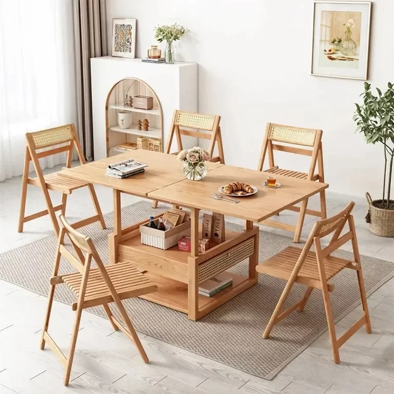 Foldable Wood Dining Table