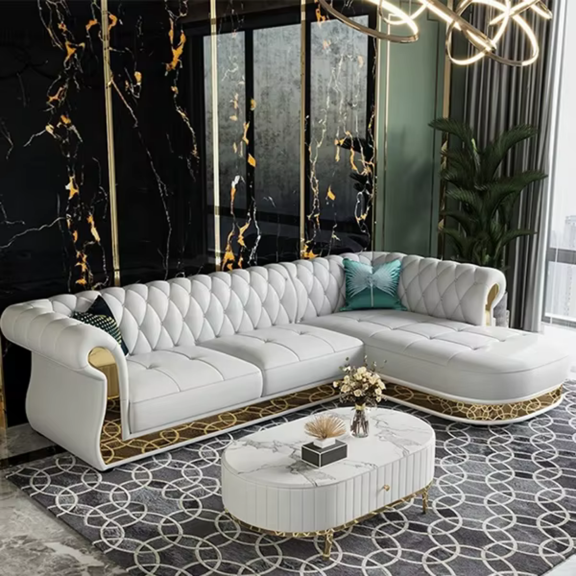 Picture of L Shape Sofa - 11