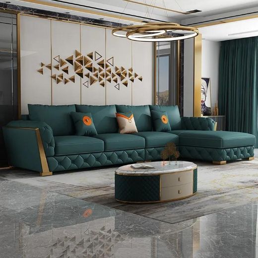 Picture of High-End L-Shaped Sofas | Bold Luxury Living Room Sectionals - A&OLS17
