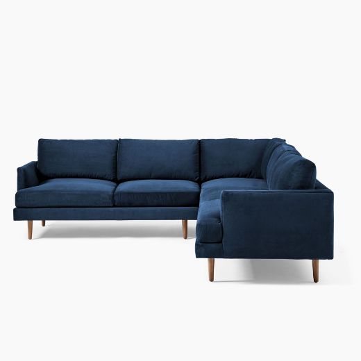 Picture of Haven Loft L-Shaped Sectional Couch | 3-Piece Modular Living Room Sofa - A&OLS18