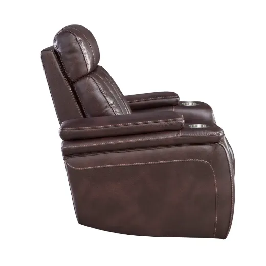 Picture of Fantom Brown Power Reclining Sofa 5 seater - A&ORE07