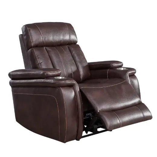Picture of Fantom Brown Power Reclining Sofa 5 seater - A&ORE07