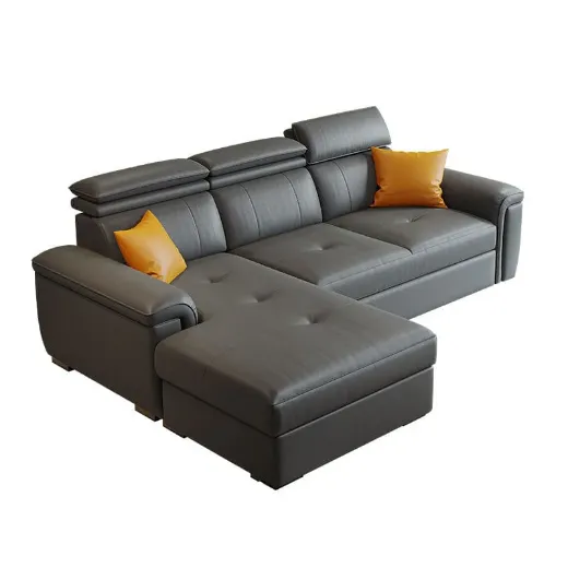Picture of Sofa Cum Bed (Daybed): Premium Upholstery, Transforms from Sofa to Bed