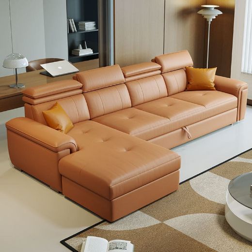 Picture of Sofa Cum Bed (Daybed): Premium Upholstery, Transforms from Sofa to Bed