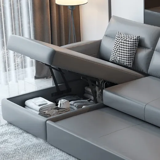 Picture of Sofa Cum Bed: Customizable Convertible Daybed with Storage Option