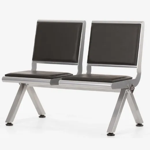 Picture of Two Seater Waiting Chair: Ergonomic Design, Custom Comfort, Durable Seating Solution