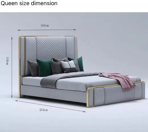 Picture of Queen Size Bed: Modern Italian Luxury Design, Upholstered Synthetic Leather, Convertible with Hydraulic Storage, Pine Wood & Plywood Frame