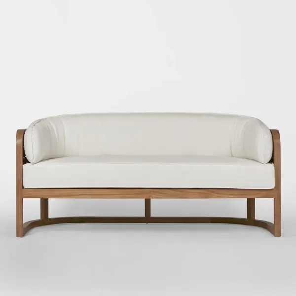 Show details for New Model Teak Wood Sofa Set - Weave Indoor/Outdoor Design (Kerala Style Inspiration) New Model Teak Wood Sofa (Kerala Style Inspiration)